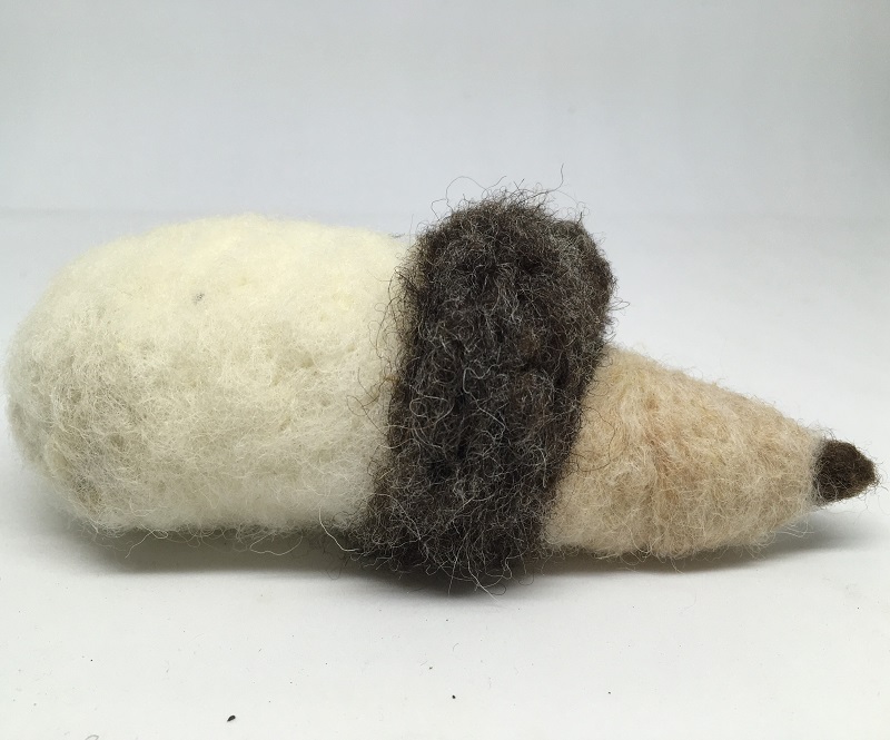How to make a needle felted hedgehog. – Dotty About